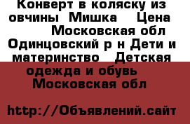 Конверт в коляску из овчины “Мишка“ › Цена ­ 6 000 - Московская обл., Одинцовский р-н Дети и материнство » Детская одежда и обувь   . Московская обл.